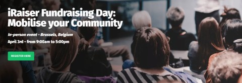 PARTNER EVENT iRaiser: iRaiser Fundraising Day: Mobilise your Community