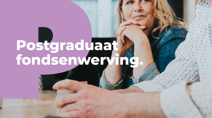Vanaf 23 september start opnieuw het Postgraduaat Fondsenwerving aan HOGENT